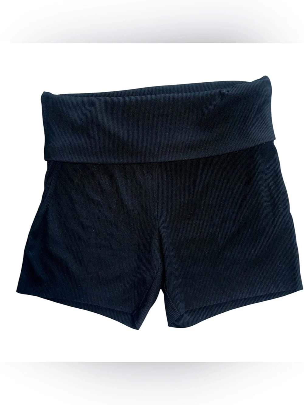 NWT! SKIMS Cotton Jersey Fold Over Shorts!